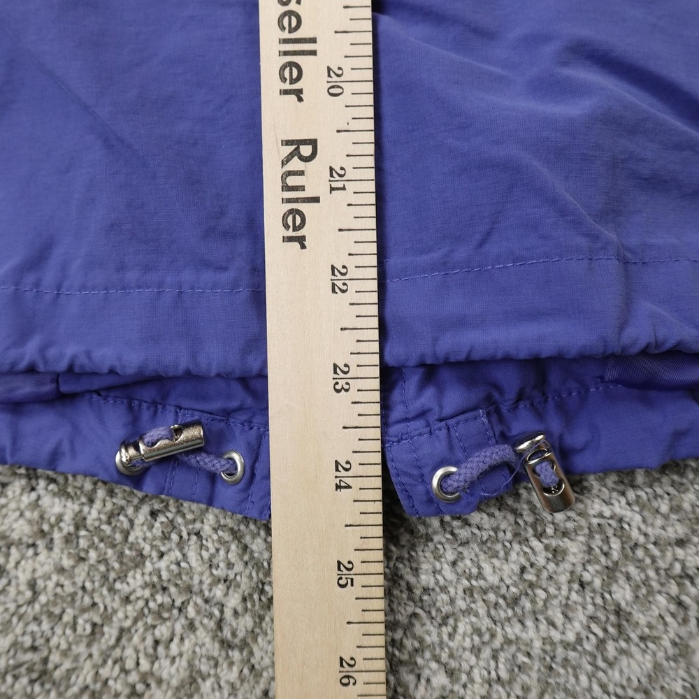 Appleseeds Jacket Womens Small Blue Hooded Full Zip Lightweight Windbreaker Coat - Picture 6 of 8